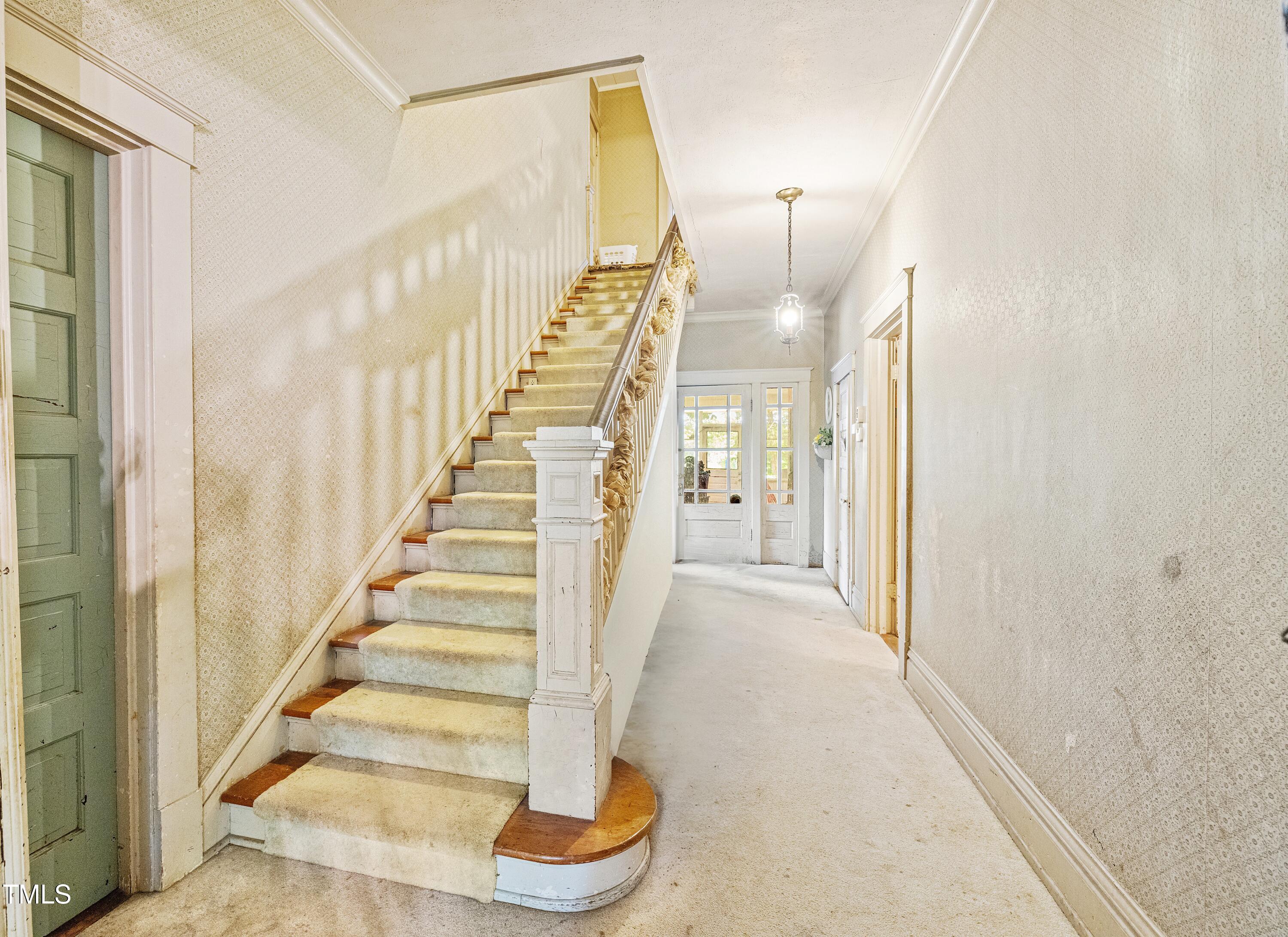 7090 Peele Road Bailey, NC 27807 - Photo 13 of 22 1ST-FLOOR-STAIRWAY