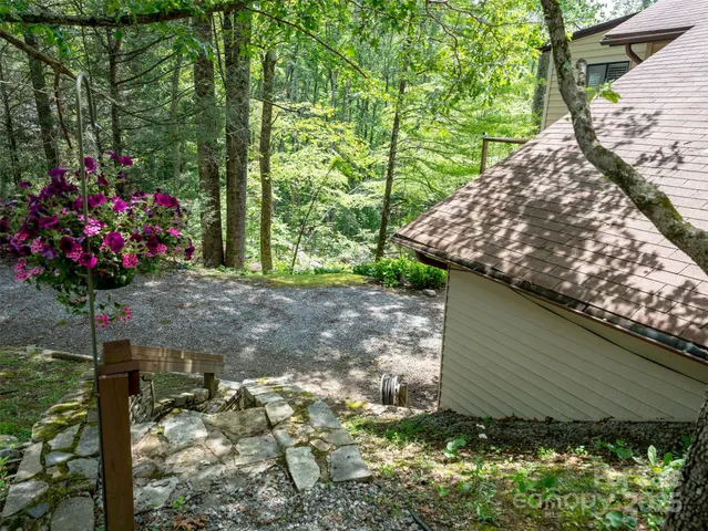 a house with lots of trees