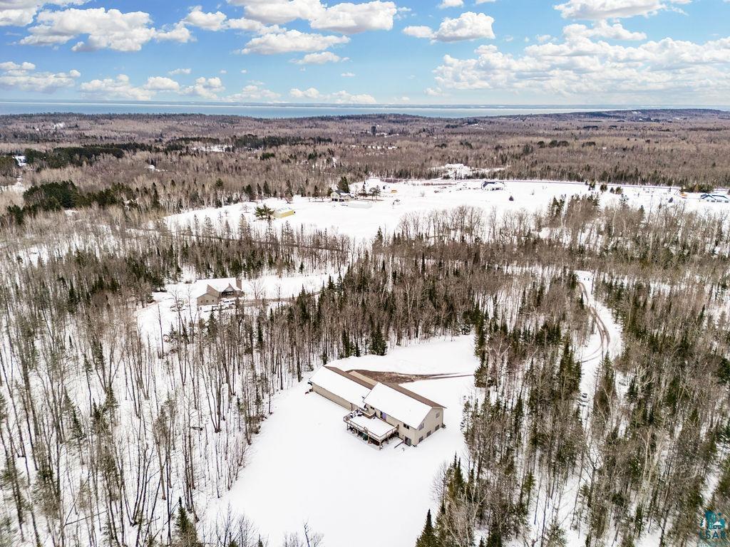 2783 Lauren Road Duluth, MN 55804 - Photo 42 of 47 Aerial view of a forest