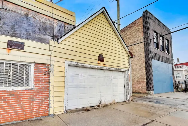 a picture of a room with a door