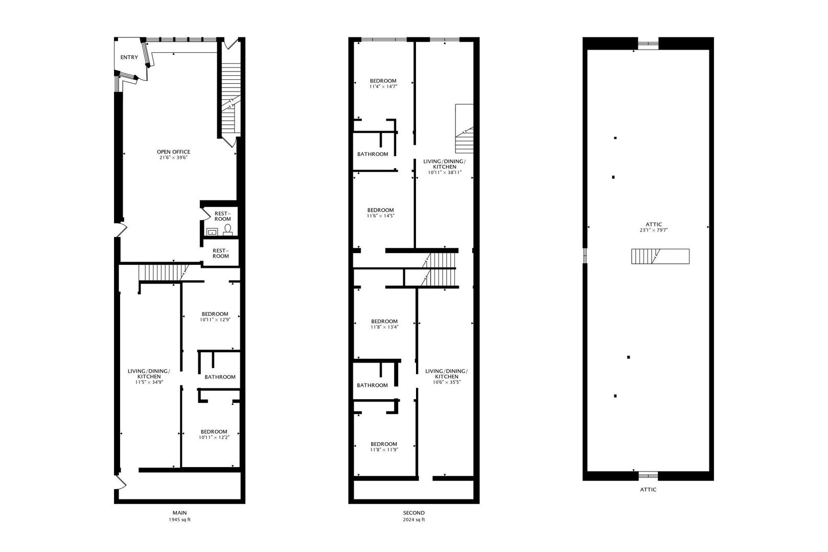 4157 West 26th Street Chicago, IL 60623 - Photo 20 of 23 a picture of a floor plan