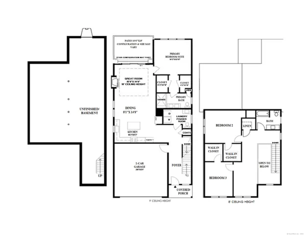 a picture of a floor plan