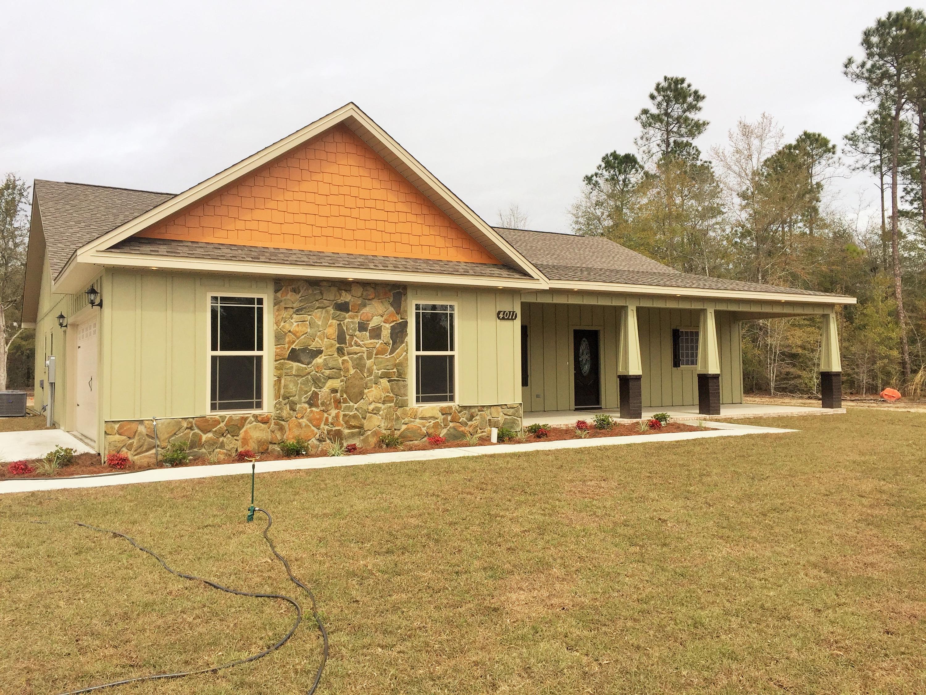 4011 Happy Trails Road Crestview, FL 32539 - Photo 2 of 19 front view of a house