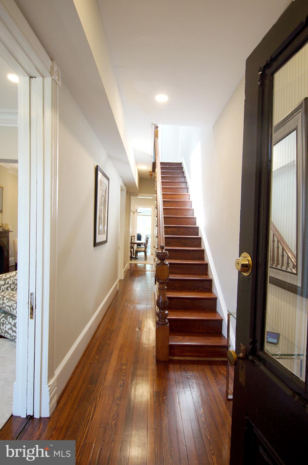 633 A Street Northeast Washington, DC 20002 - Photo 17 of 56 Heading upstairs from foyer