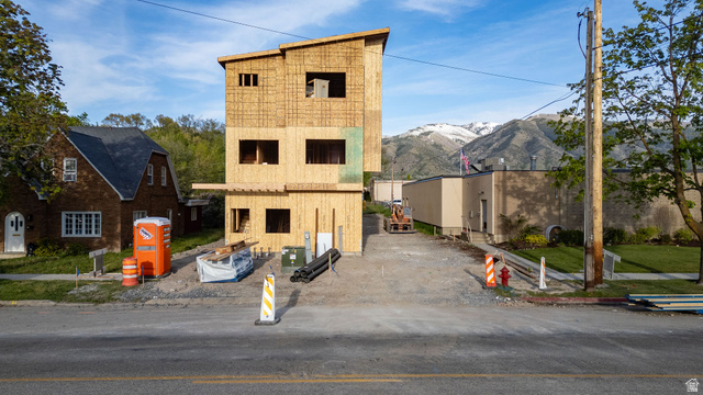 452 North 100 West, Unit 102 Logan, UT 84321 - Photo 3 of 34 Property in mid-construction featuring a mountain view