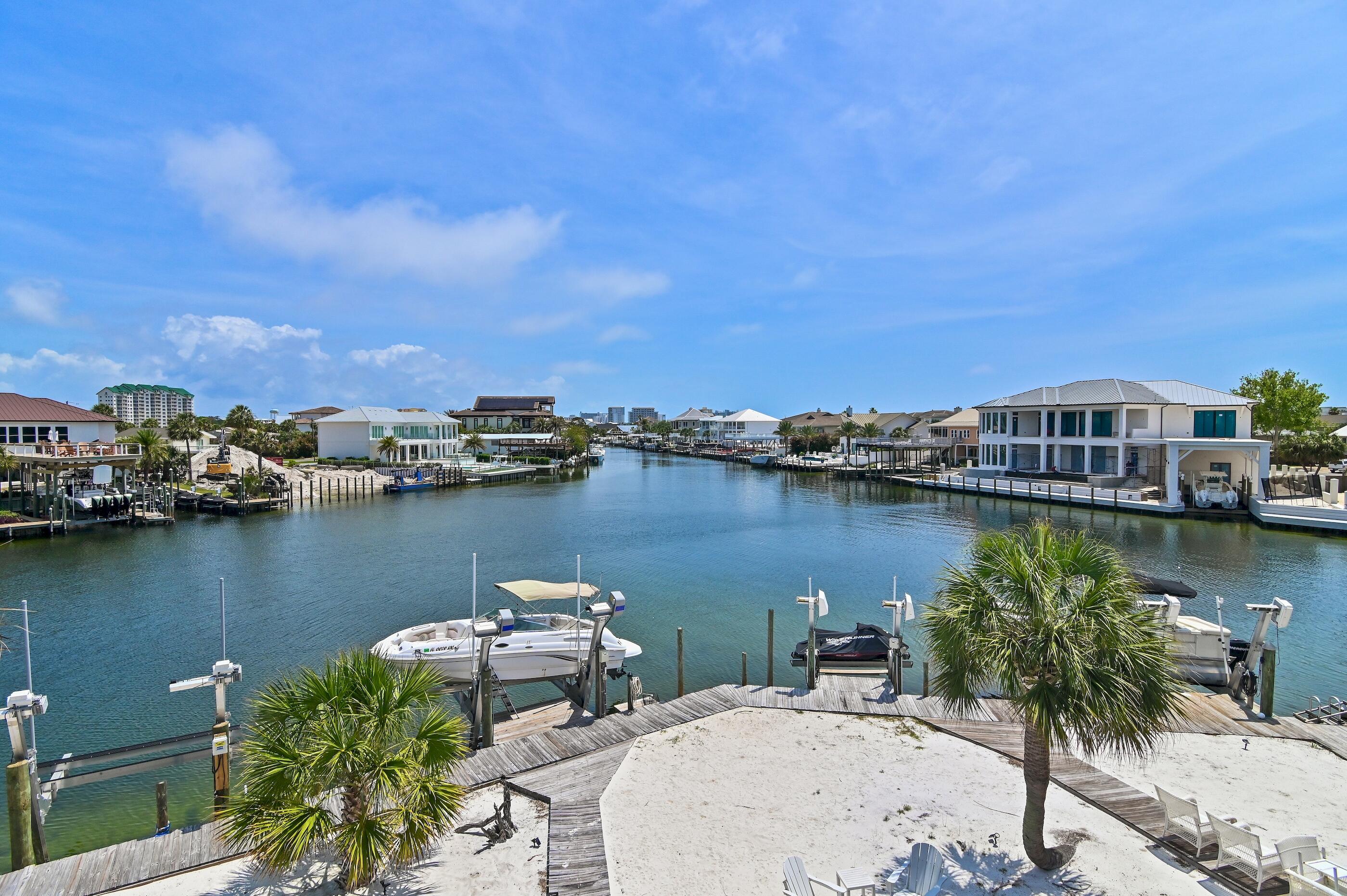 169 Durango Road Destin, FL 32541 - Photo 33 of 39 a view of a lake with houses