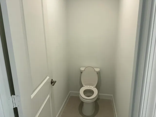 a close view of a bathroom with a sink