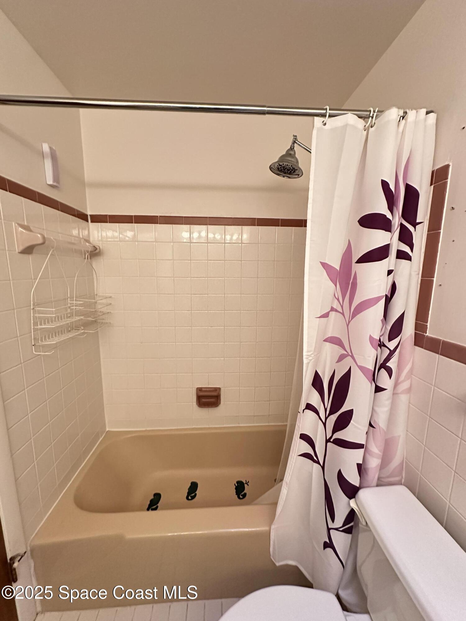 905 Grant Road Titusville, FL 32780 - Photo 16 of 30 a bathroom with a shower and toilet