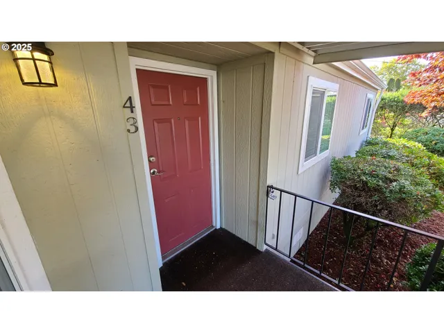 a view of an outdoor space and a yard