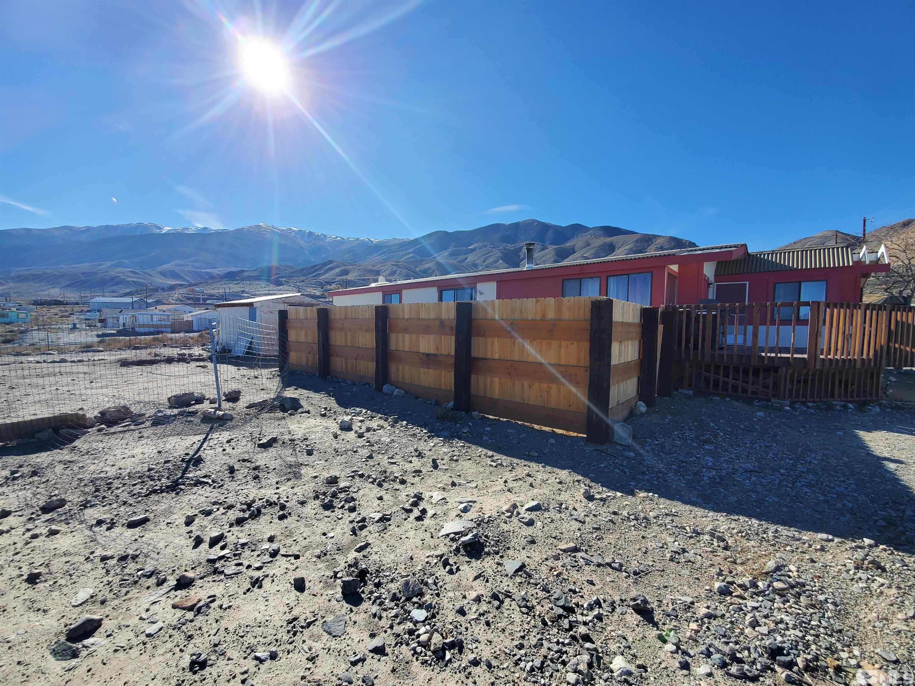132 Lucille Drive Walker Lake, NV 89415 - Photo 6 of 36 a view of a terrace with a lake view