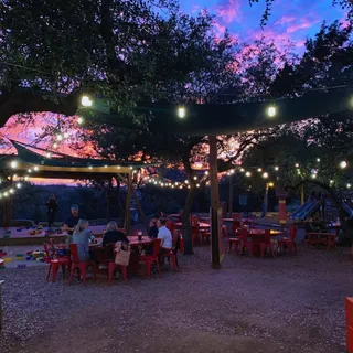 a table and chairs in a dining room