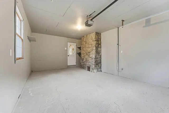 a view of empty room