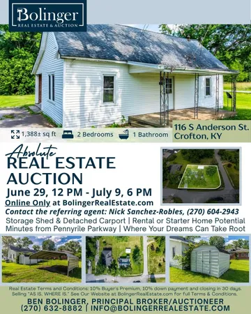 116 South Anderson Street, Crofton, KY 42217