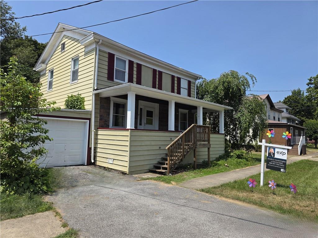 121 North Main Street Cherry Tree, PA 15724 - Photo 30 of 32 a view of a house with a patio