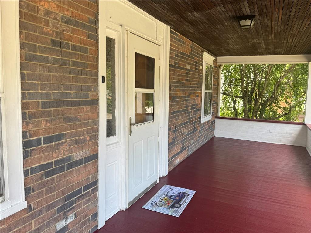 121 North Main Street Cherry Tree, PA 15724 - Photo 3 of 32 a view of an entryway with wooden floor