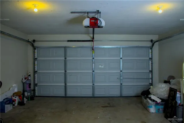 a view of a room with storage