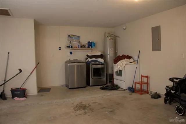 a view of a storage & utility room
