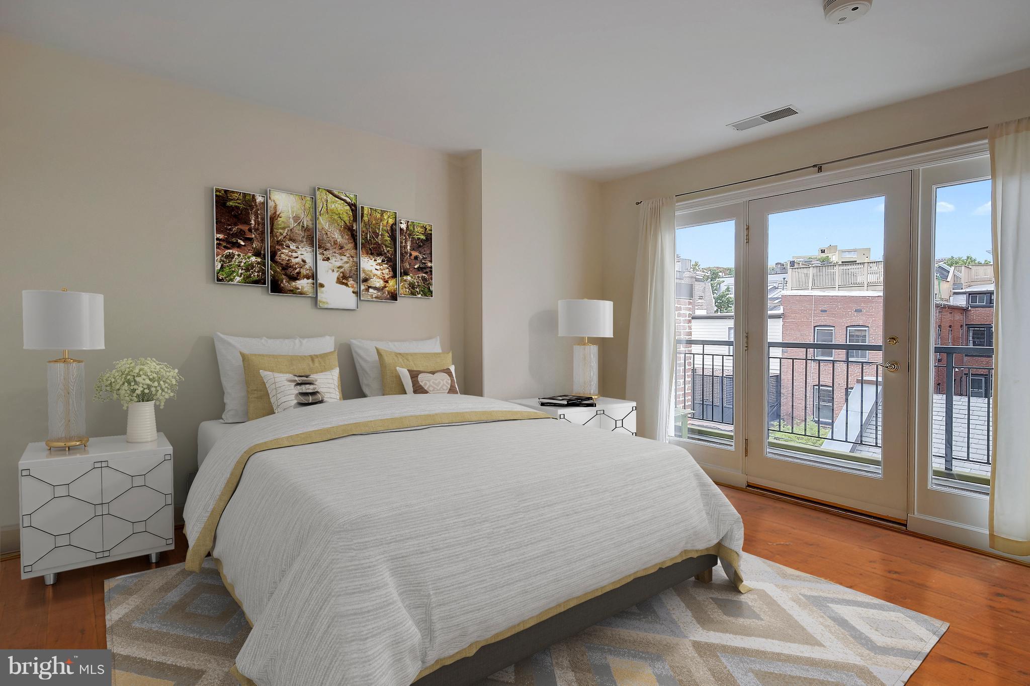 2125 S Street Northwest, Unit PH1 Washington, DC 20008 - Photo 15 of 26 Bedroom (Master)