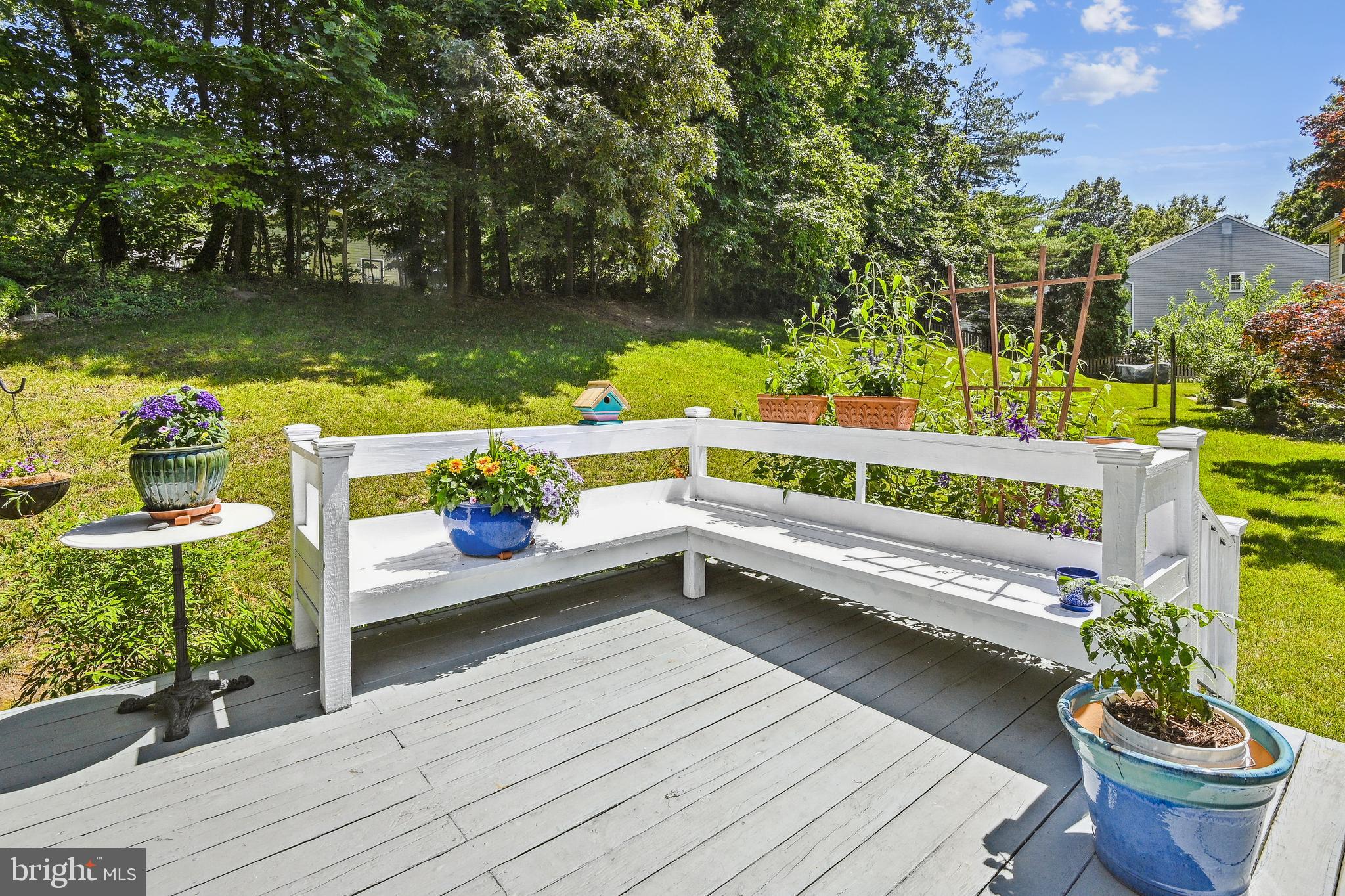 295 Locust Ridge Lane Arnold, MD 21012 - Photo 44 of 56 Built-in Seating in Deck
