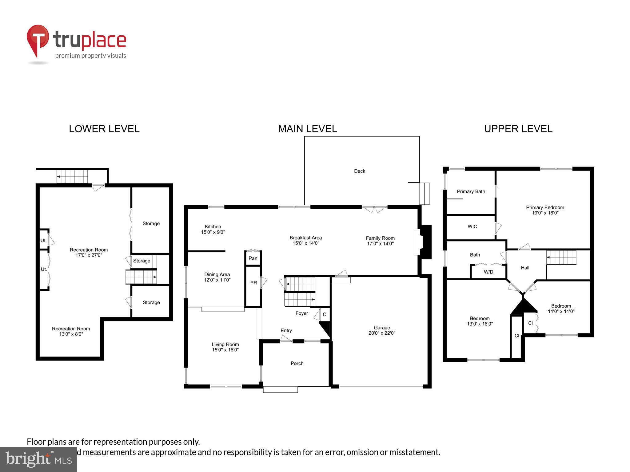 295 Locust Ridge Lane Arnold, MD 21012 - Photo 56 of 56 All 3 Levels of Floor Plans