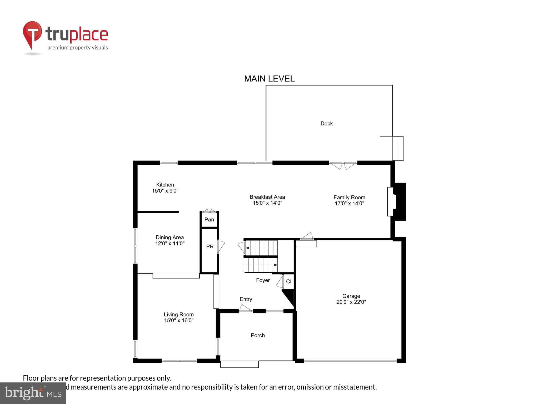 295 Locust Ridge Lane Arnold, MD 21012 - Photo 53 of 56 Main Level Floor Plan