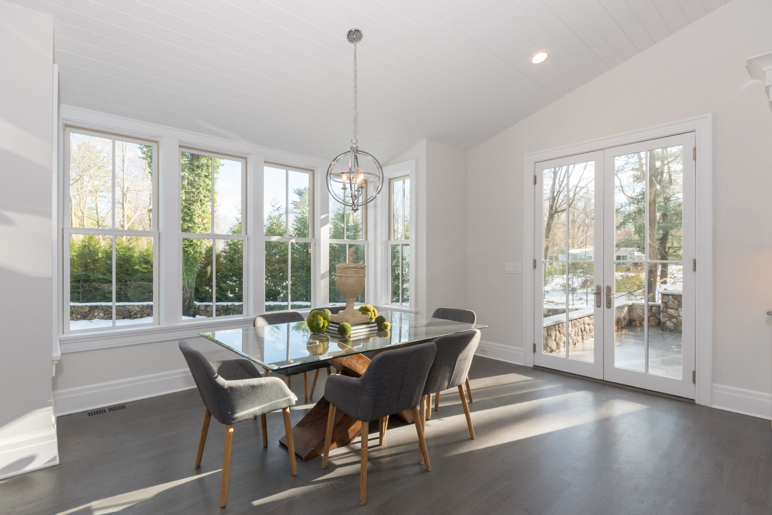 7 Revere Road Darien, CT 06820 - Photo 14 of 45 a dining room with furniture window wooden floor