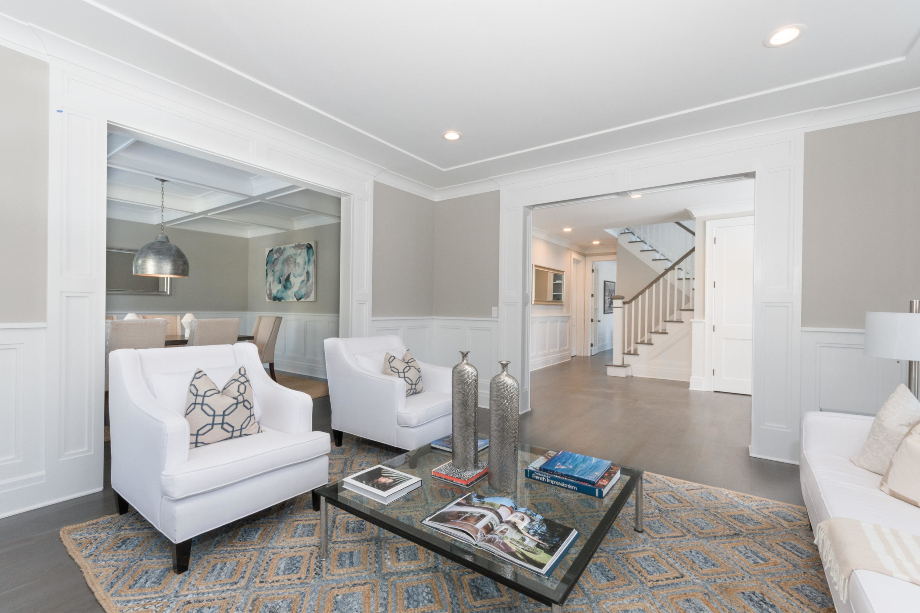 7 Revere Road Darien, CT 06820 - Photo 5 of 45 a living room with furniture and a rug