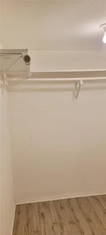 a view of walk in closet