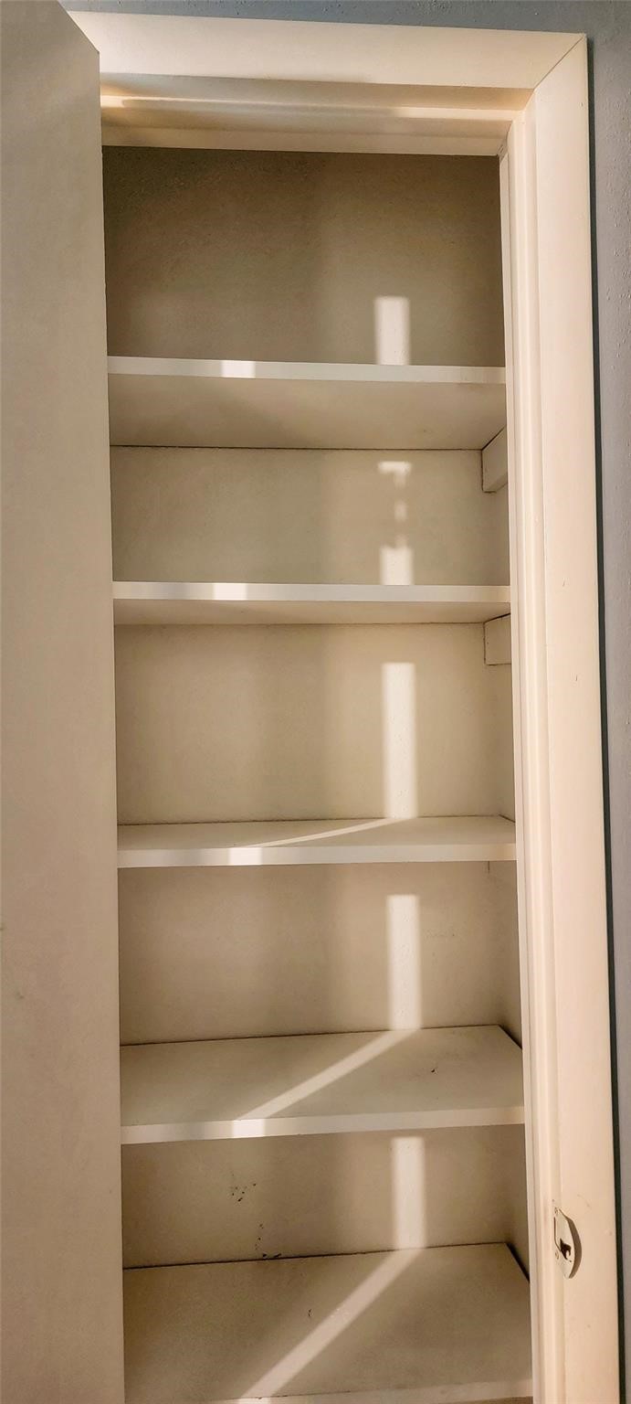 2110 Wilcrest Drive, Unit 113 Houston, TX 77077 - Photo 14 of 22 a view of walk in closet with empty racks