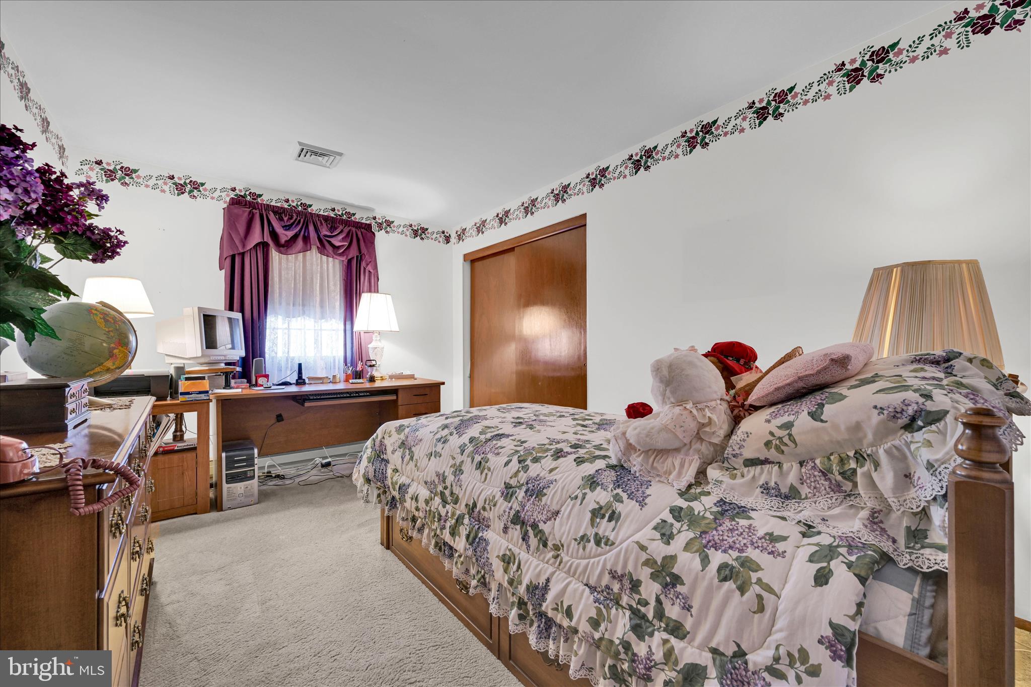 649 Stone Hill Road Shoemakersville, PA 19555 - Photo 27 of 43 a bedroom with a bed and a table