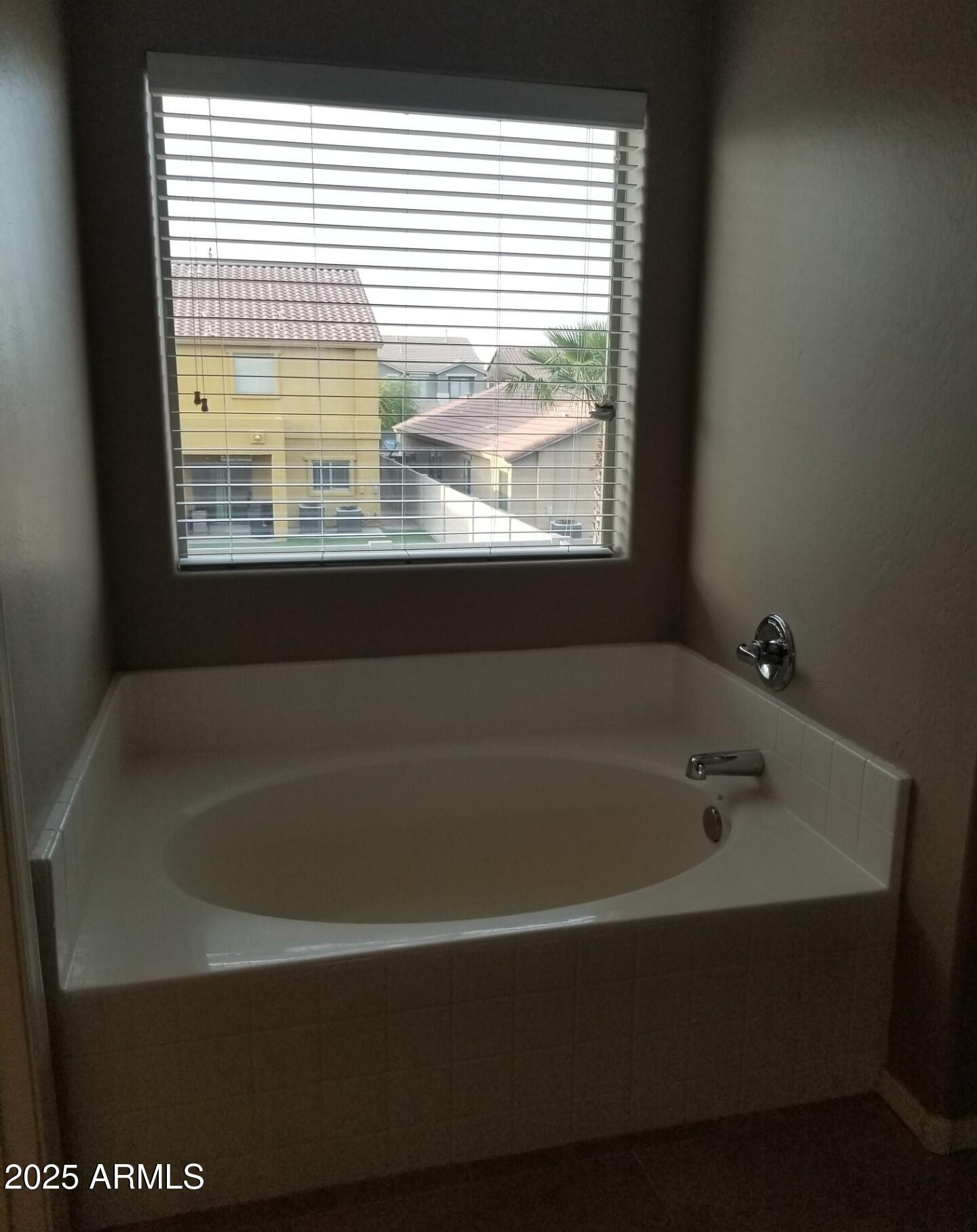 36554 West Alhambra Street Maricopa, AZ 85138 - Photo 9 of 11 a bathroom with bathtub and window