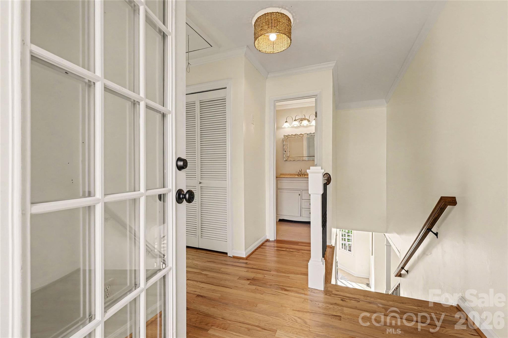 8330 Tifton Road Charlotte, NC 28226 - Photo 31 of 36 a view of an entryway with wooden floor