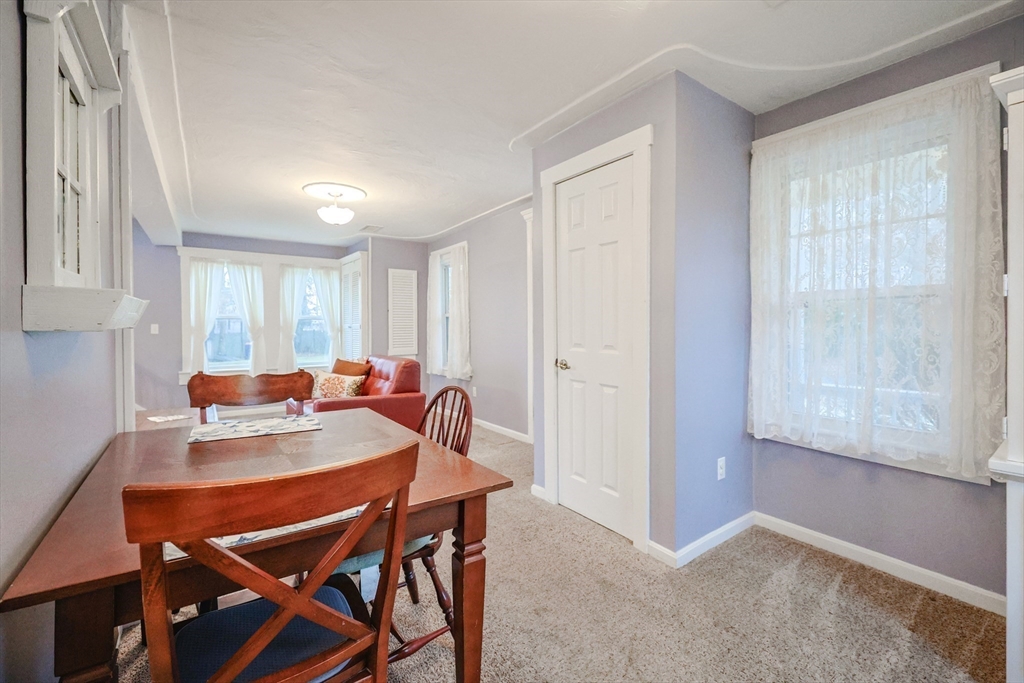 4 Roosevelt Street Wareham, MA 02571 - Photo 7 of 34 a view of a dining room with furniture and window