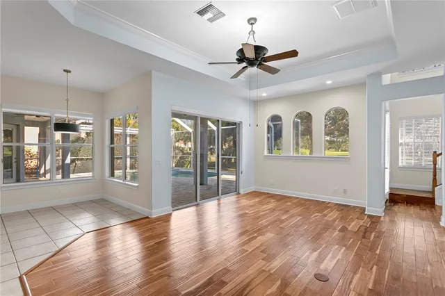 a view of a house with swimming pool