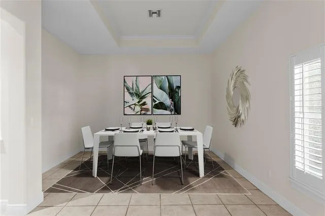 a view of a city and mountains