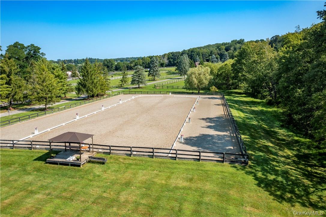 15 Kirby Hill Road Pawling, NY 12564 - Photo 20 of 37 Adjacent to the indoor, a 220' x 100' outdoor jumping ring and a 200' x 80' outdoor dressage ring. View of the dressage ring.