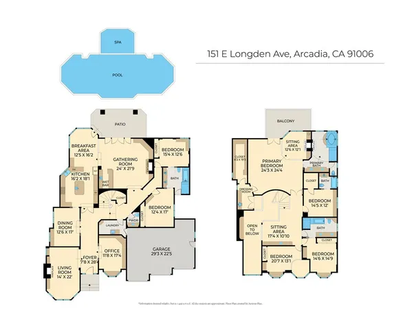 $3,338,000 | 151 East Longden Avenue, Arcadia, CA 91006