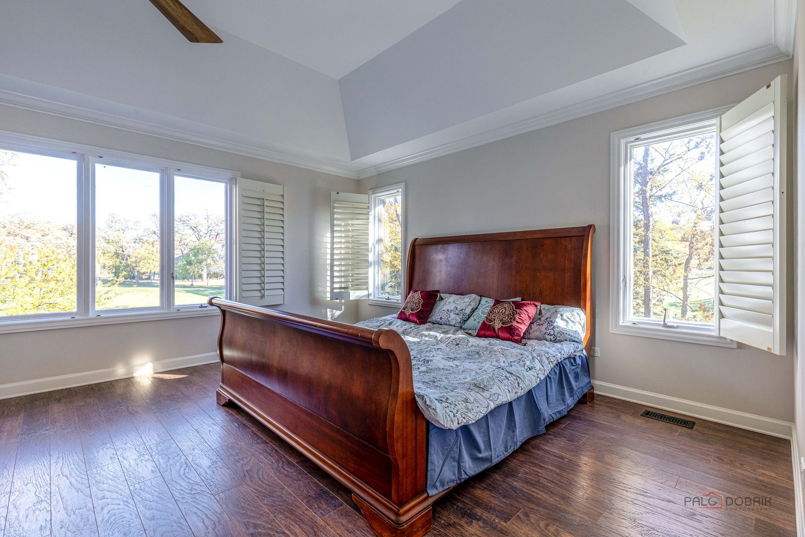 12 Riderwood Road North Barrington, IL 60010 - Photo 24 of 44 a bed sitting in a bedroom next to a window