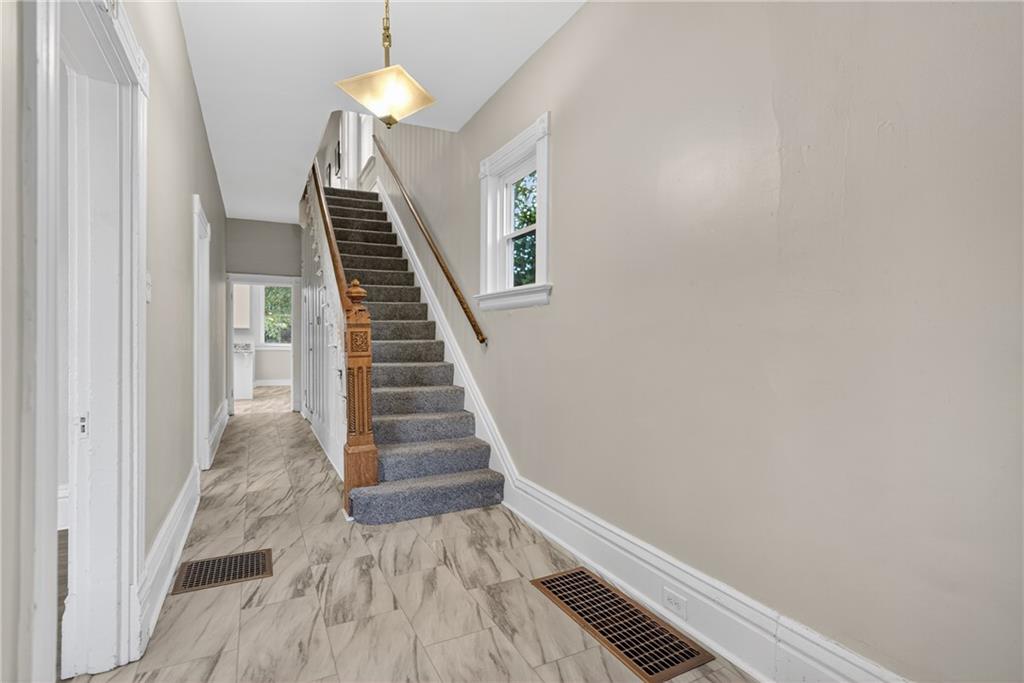 1331 Pritchard Street Pittsburgh, PA 15204 - Photo 22 of 49 a view of entryway and hall with wooden floor