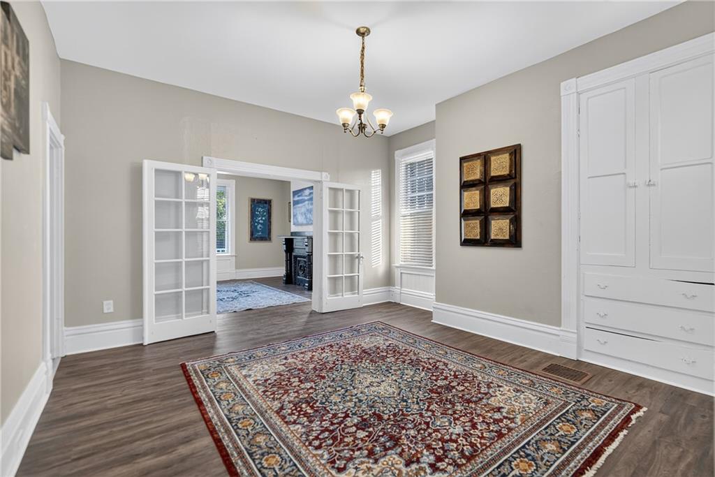 1331 Pritchard Street Pittsburgh, PA 15204 - Photo 10 of 49 wooden floor chandelier and windows