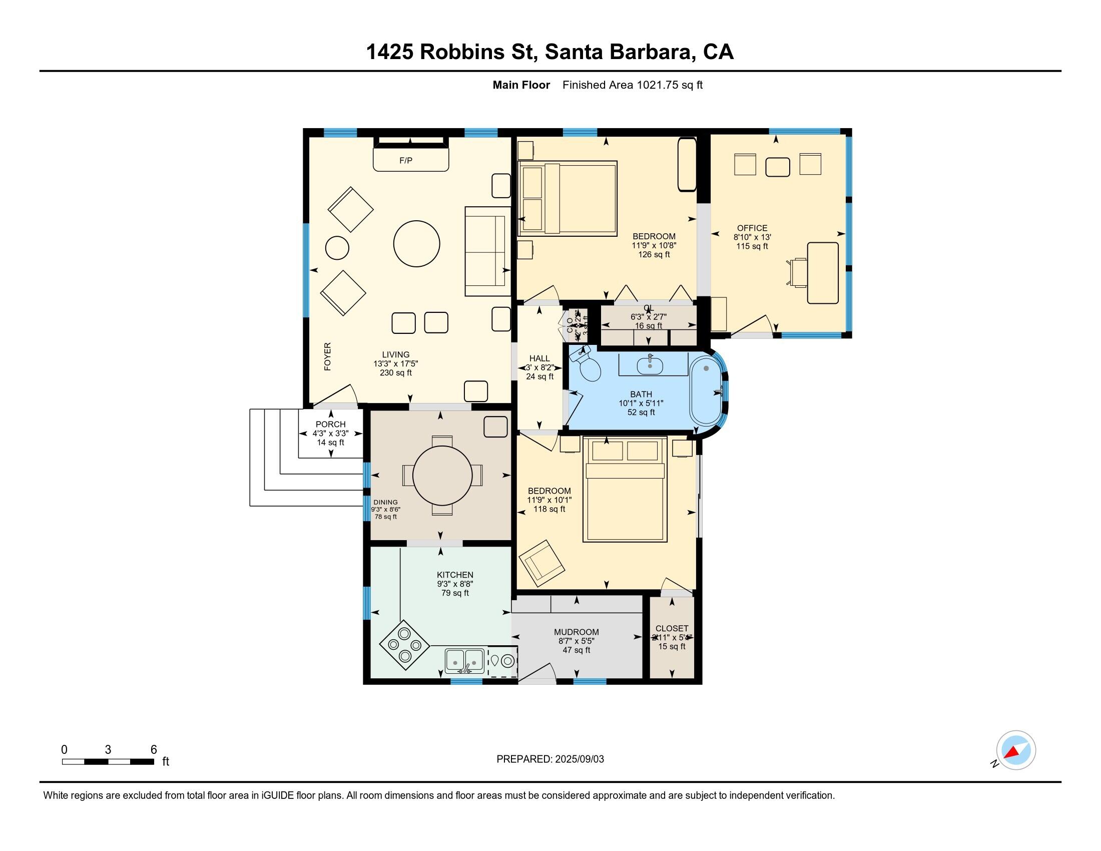 1425 Robbins Street Santa Barbara, CA 93101 - Photo 23 of 25 1-1425 Robbins St_floor_imperial_en_1