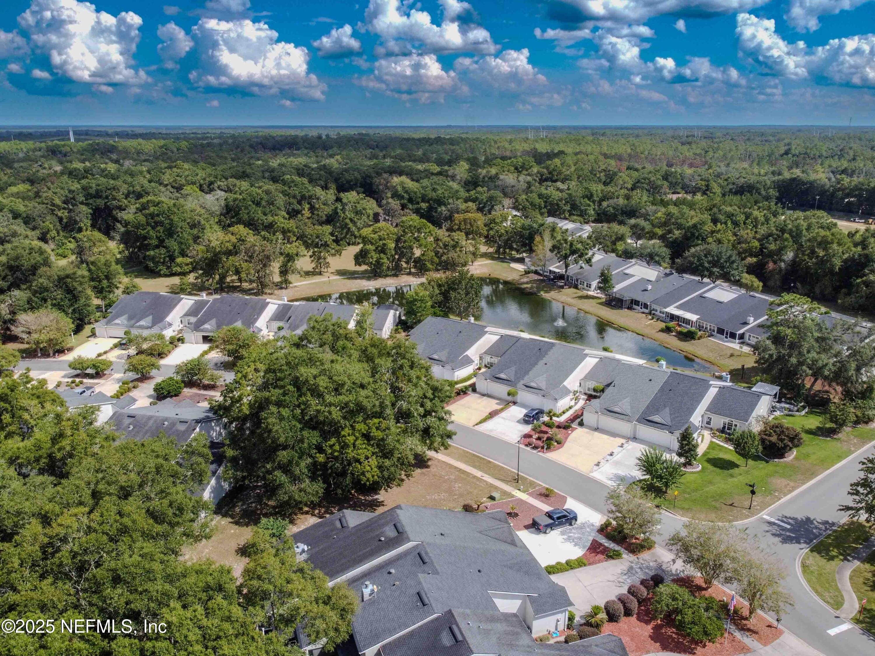 3145 Ravines Road Middleburg, FL 32068 - Photo 24 of 26 an aerial view of a house with a lake view