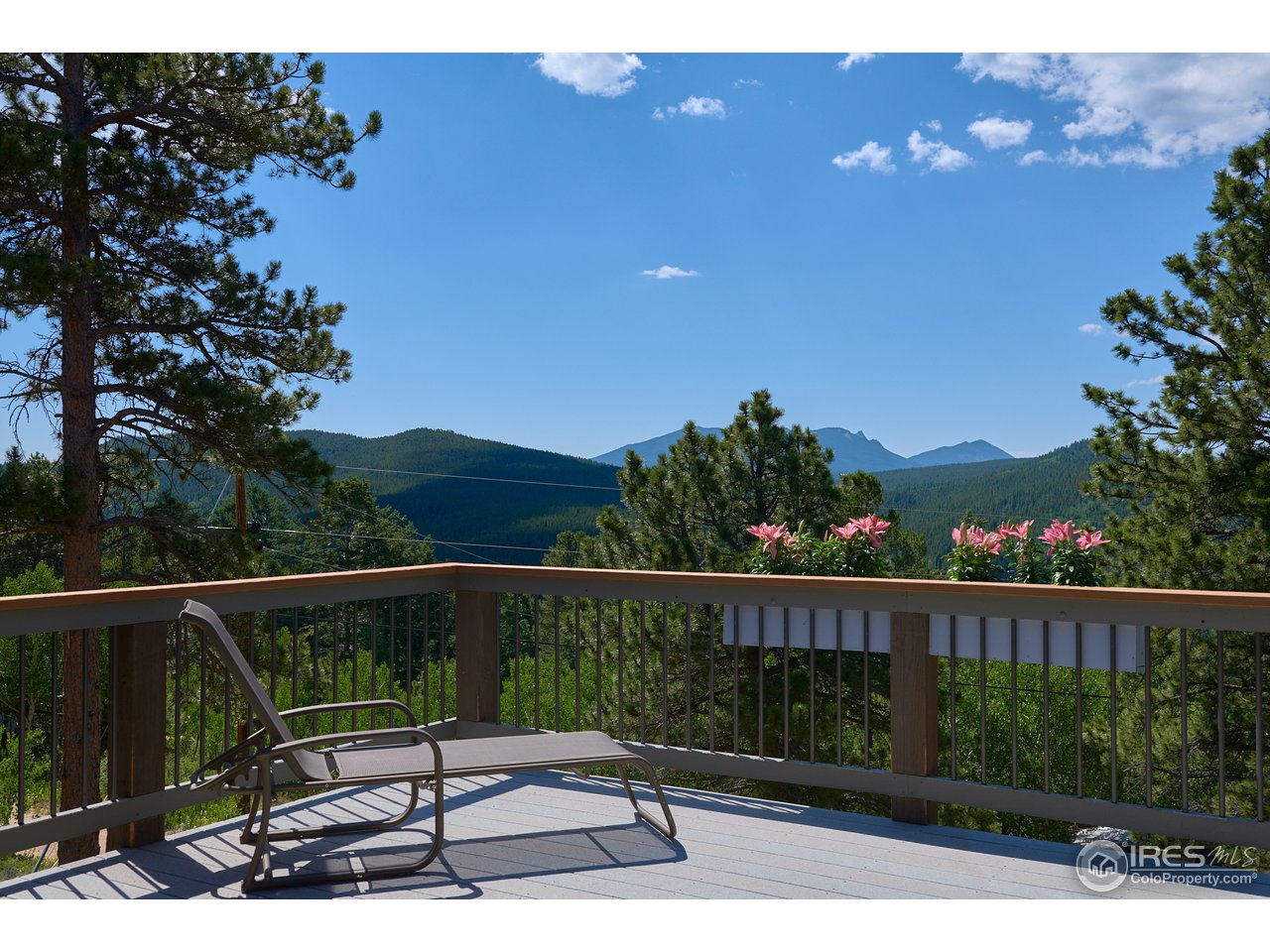 1580 Ridge Road Nederland, CO 80466 - Photo 14 of 31 Upstairs Deck Captures View