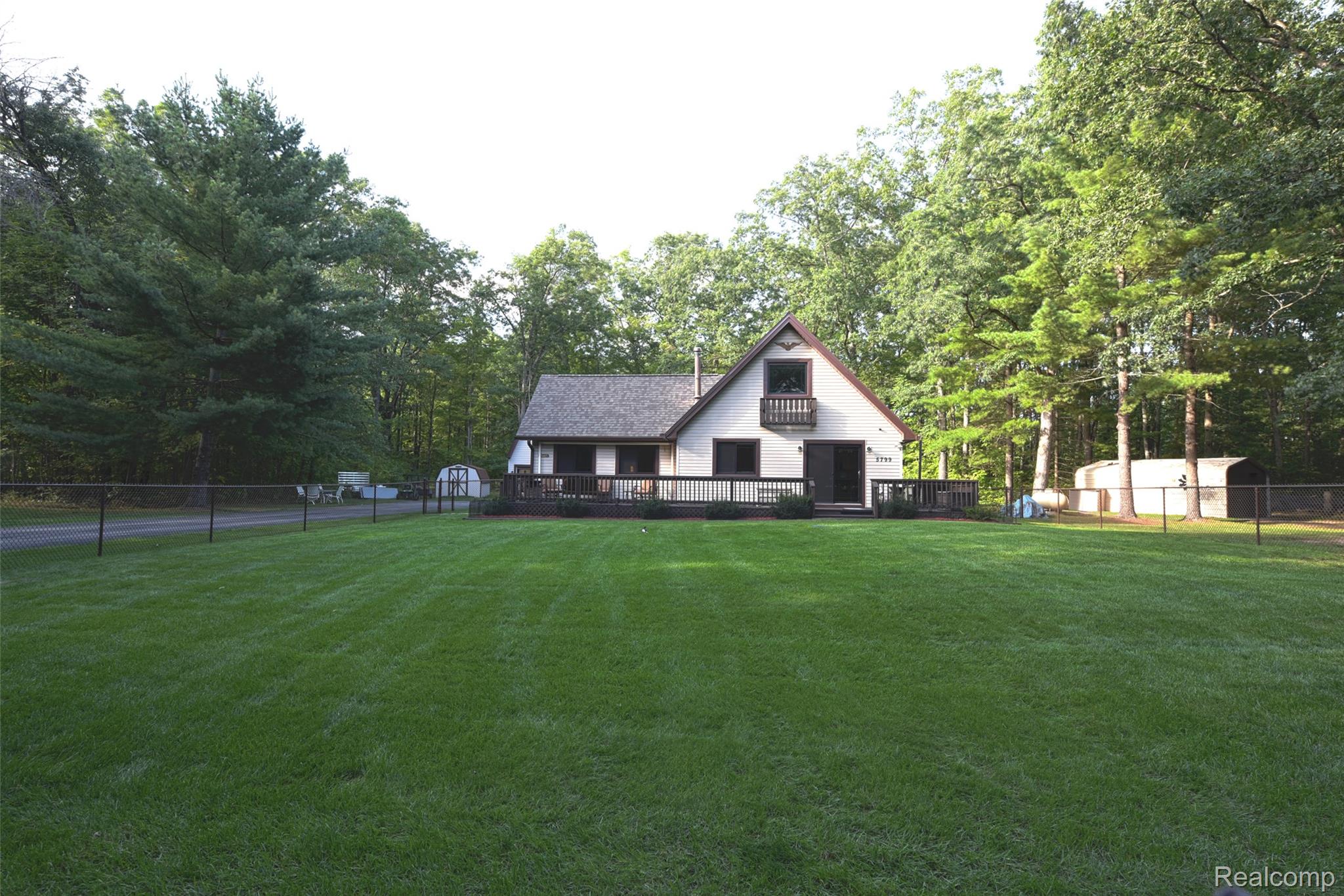 5799 Goodar Road South Branch, MI 48761 - Photo 46 of 58 Fully fenced front yard for pets with new commercial grade fencing