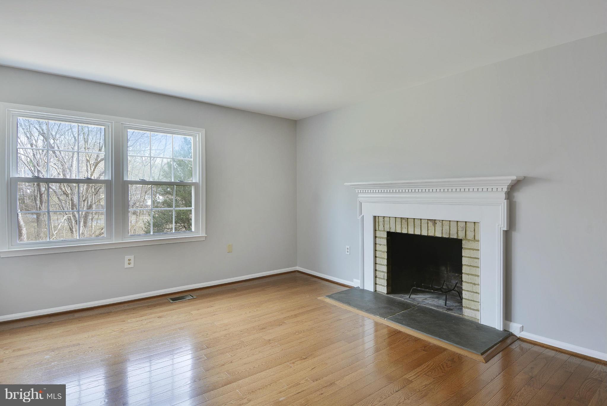 Living Room with Fireplace