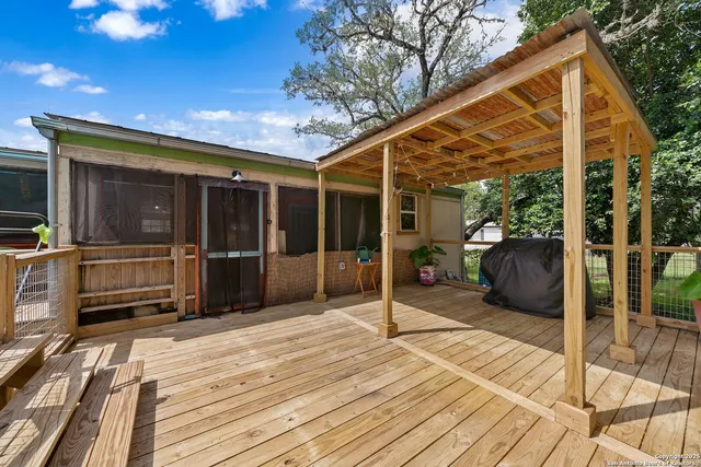 a view of balcony with couch
