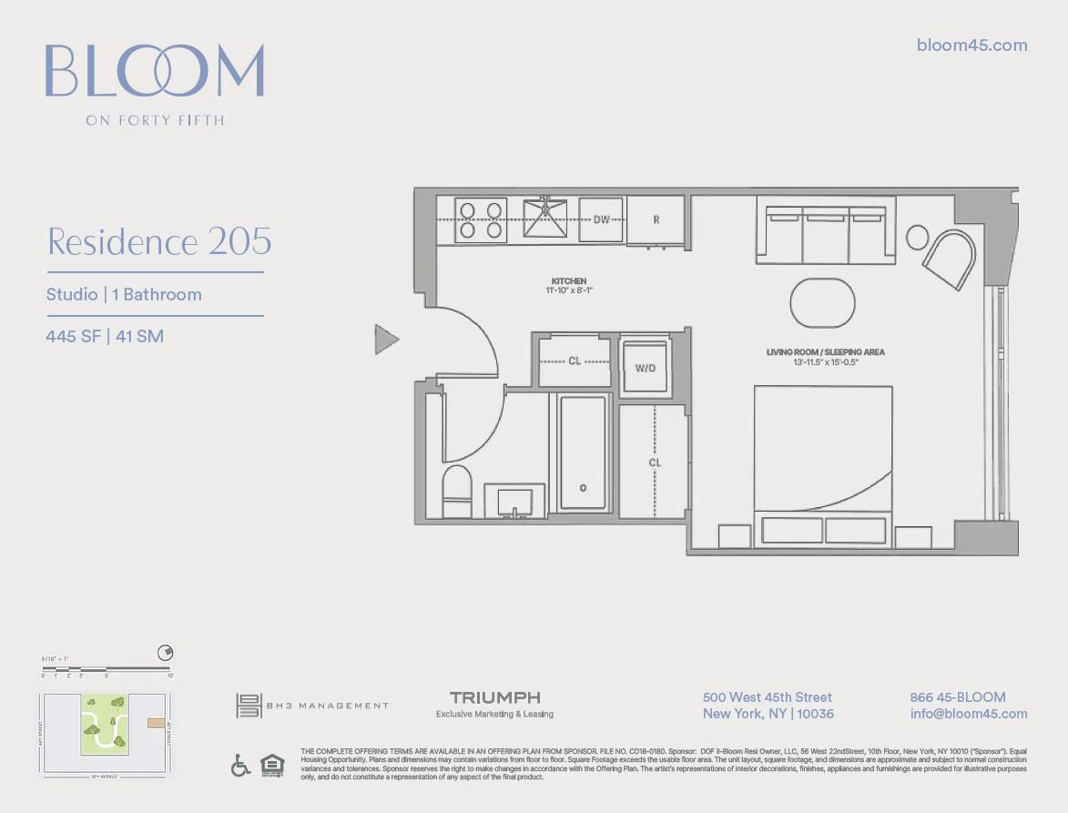 500 West 45th Street, Unit 205 Manhattan, NY 10036 - Photo 11 of 11