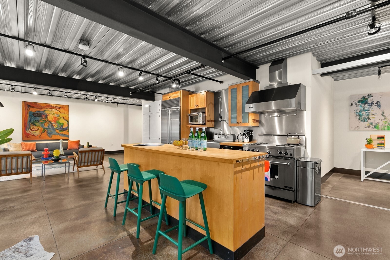 1310 East Union Street, Unit 202 Seattle, WA 98122 - Photo 10 of 31 a kitchen with lots of counter top space