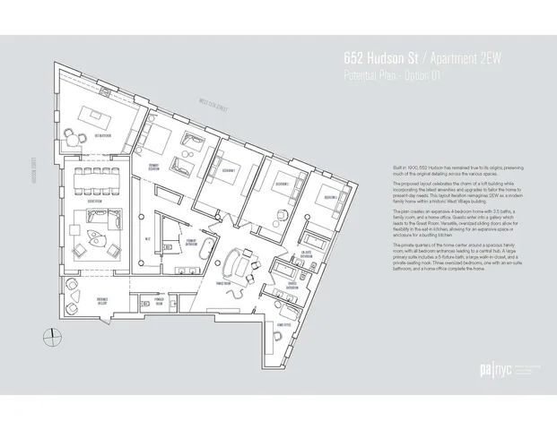 $5,750,000 | 652 Hudson Street, Unit 2EW | West Village