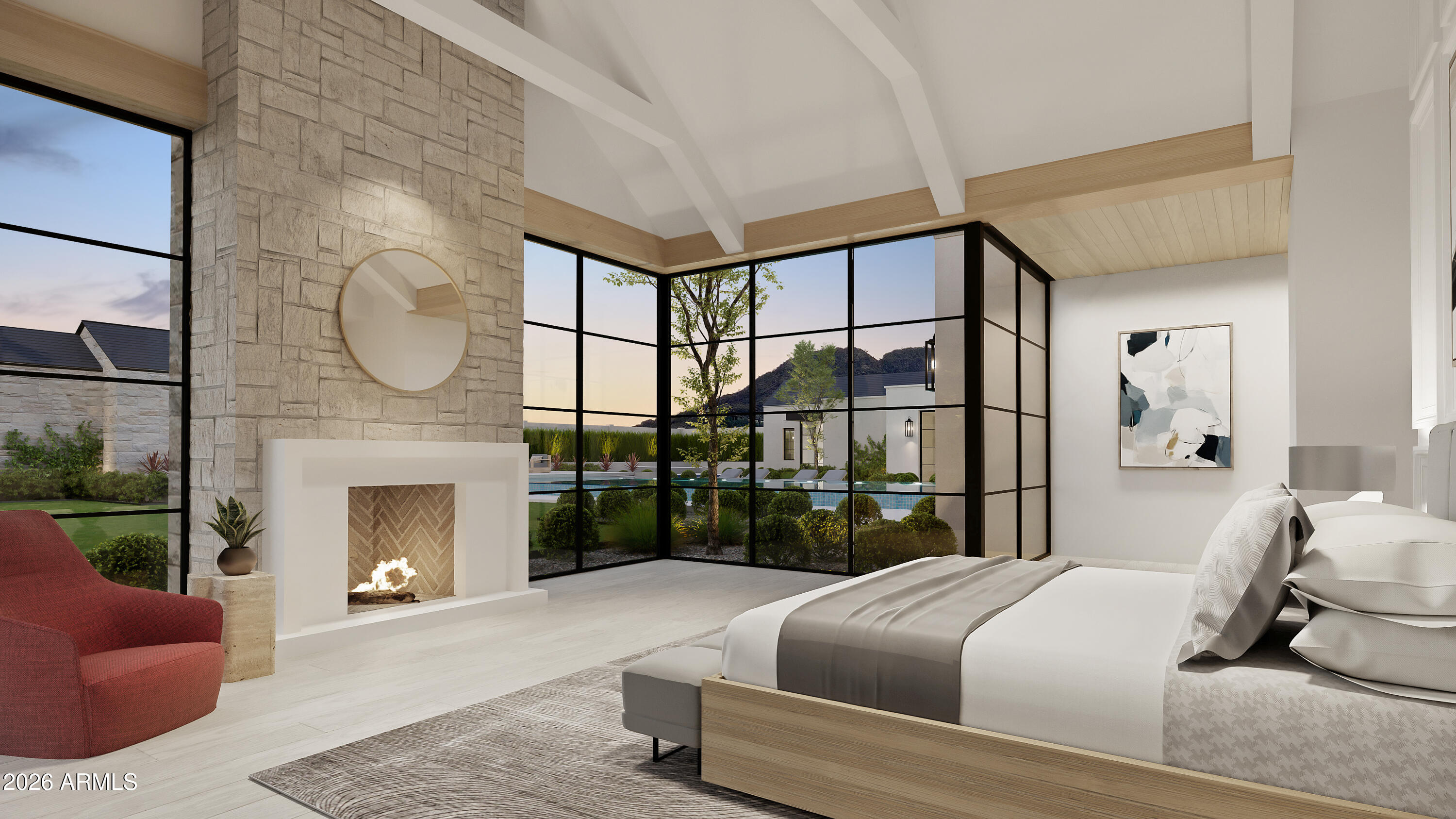 6109 East Maverick Road Paradise Valley, AZ 85253 - Photo 7 of 12 Nova Owners Bedroom